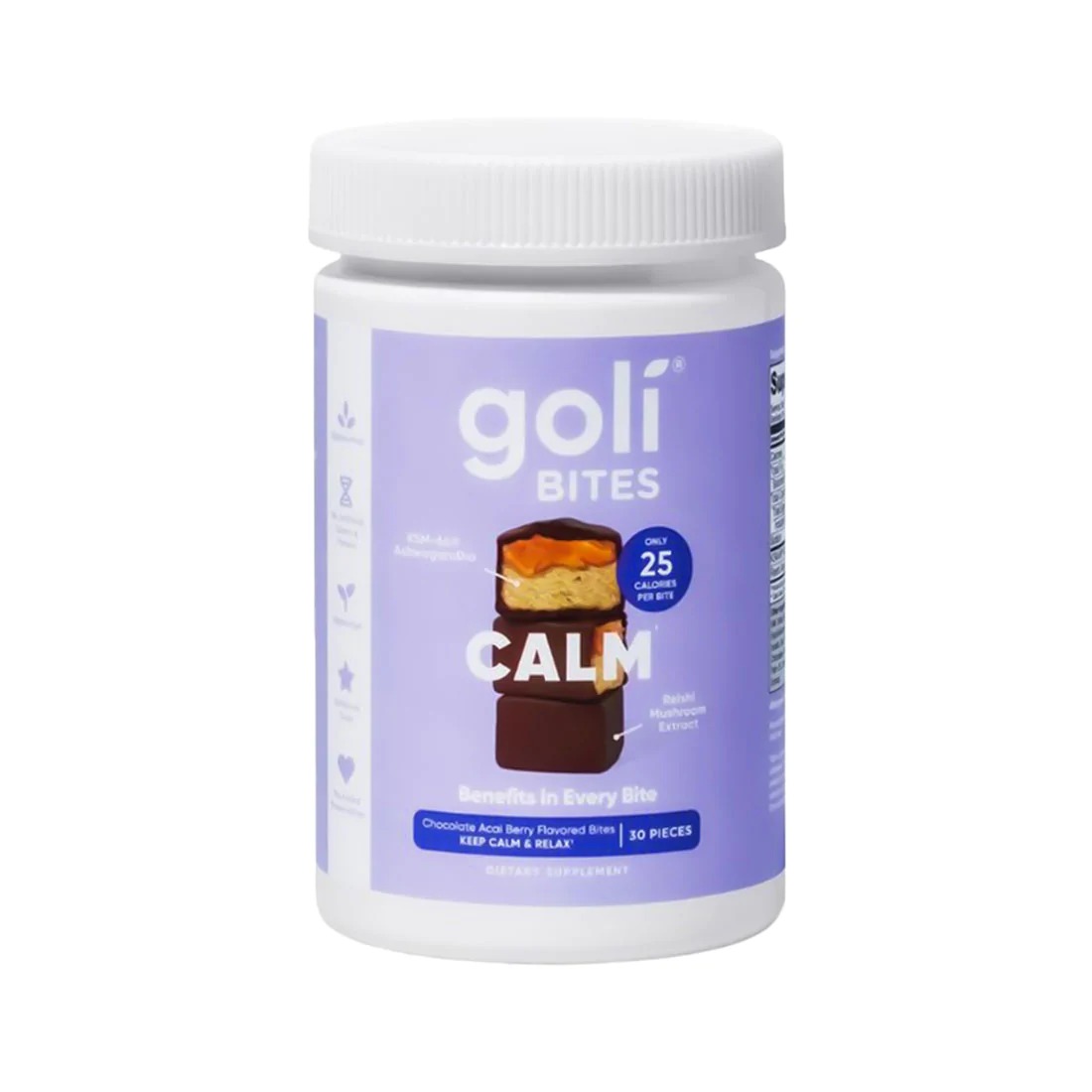 مکمل شکلاتی آرامش بخش گلی Goli Bites Calm
